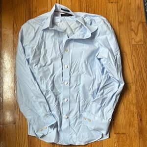 Banana Republic Blue Dress Shirt Classic Business Style